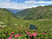 04 Lago Piccolo (1986 m) con vista in Valle Lunga